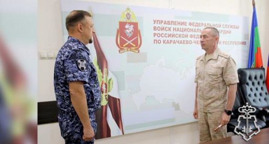 Начальнику Управления Росгвардии по Карачаево-Черкесской Республике присвоено звание «генерал-майор полиции»