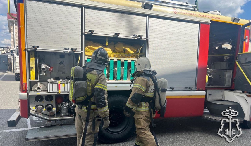 Росгвардия и МЧС в Карачаево-Черкесии провели совместные пожарно-тактические учения 