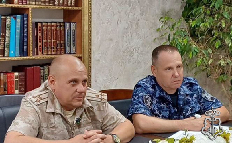 Представитель командования Северо-Кавказского округа Росгвардии встретился с муфтием духовного управления мусульман Карачаево-Черкесии