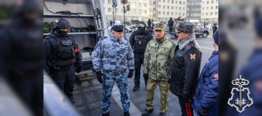 Директор Росгвардии генерал армии Виктор Золотов проверил организацию службы в столичном главке Росгвардии