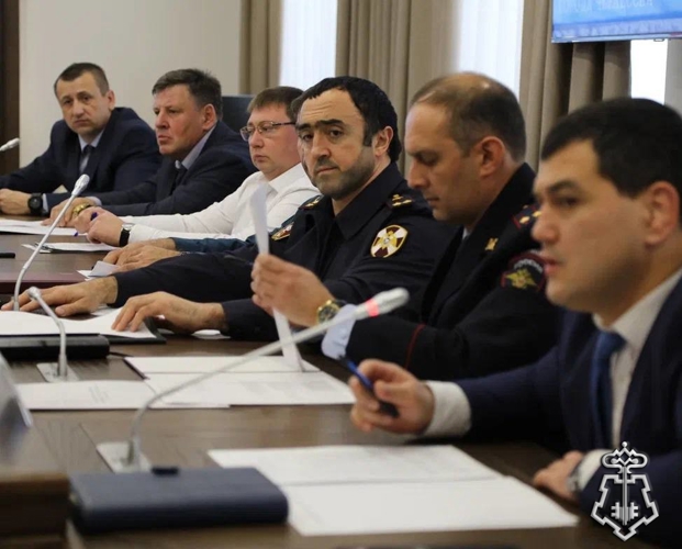 Представитель Росгвардии принял участие в заседании антитеррористической комиссии в Черкесске