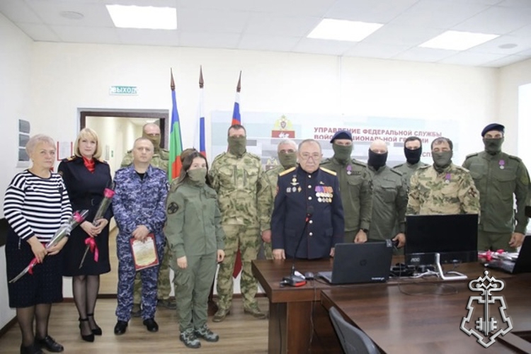 Росгвардейцы Карачаево-Черкесии отметили годовщину образования территориального управления Росгвардии 